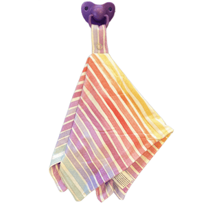 Rainbow - Doodalou Bamboo Baby Pacifier Blanket